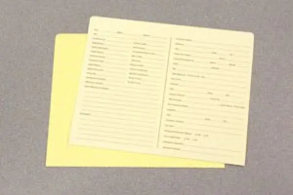 130 Thumb Cut - File Folders
