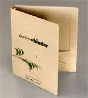 The 100% Post-consumer recycled Enviro-binder