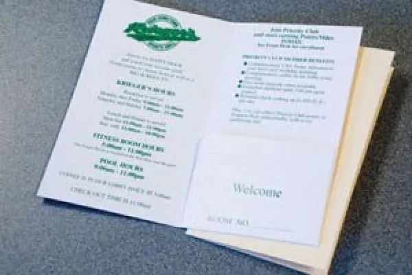 115 One Right Pocket - Hotel Key Card Pocket Folders