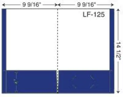 Legal Pocket Folders 125