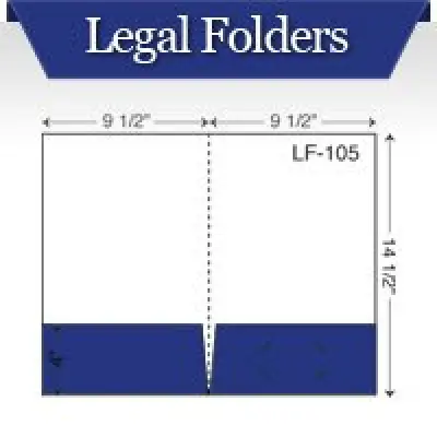 Custom Printed Legal Pocket Folders