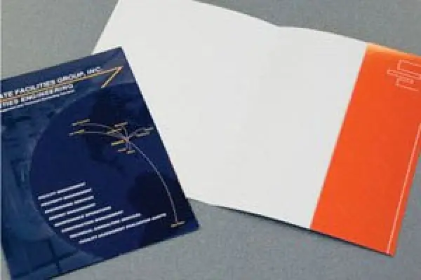 125 Single Vertical Pocket Folder - Standard Pocket Folder