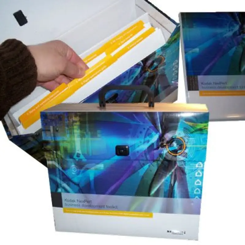 Presentation Literature Kit w/ Reinforced Corrugated Liner