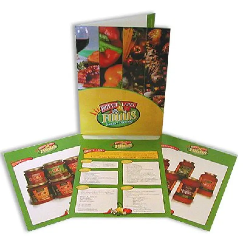 Tab Folder w/ Laminated Inserts
