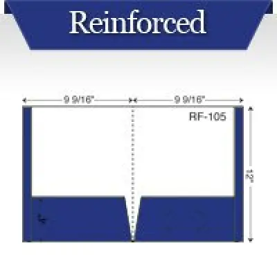 Custom Printed Reinforced Pocket Folders