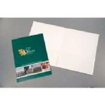RF 120 Two Pocket Folder with Reinforced Top