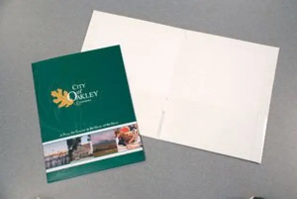 120 Two Pocket Folder with Reinforced Top