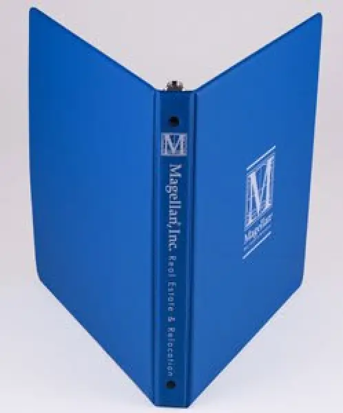 custom printed vinyl binder