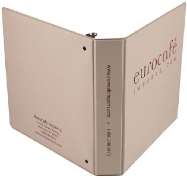 custom printed vinyl binder
