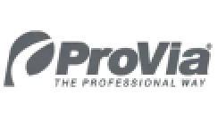 ProVia logo with leaf graphic and tagline The Professional Way in gray text on white background.