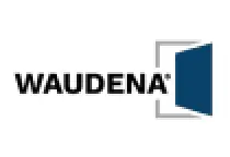 WAUDENA logo with an open blue door graphic to the right of the text.