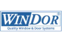 WinDor logo with the tagline Quality Window Door Systems on a blue and white background.