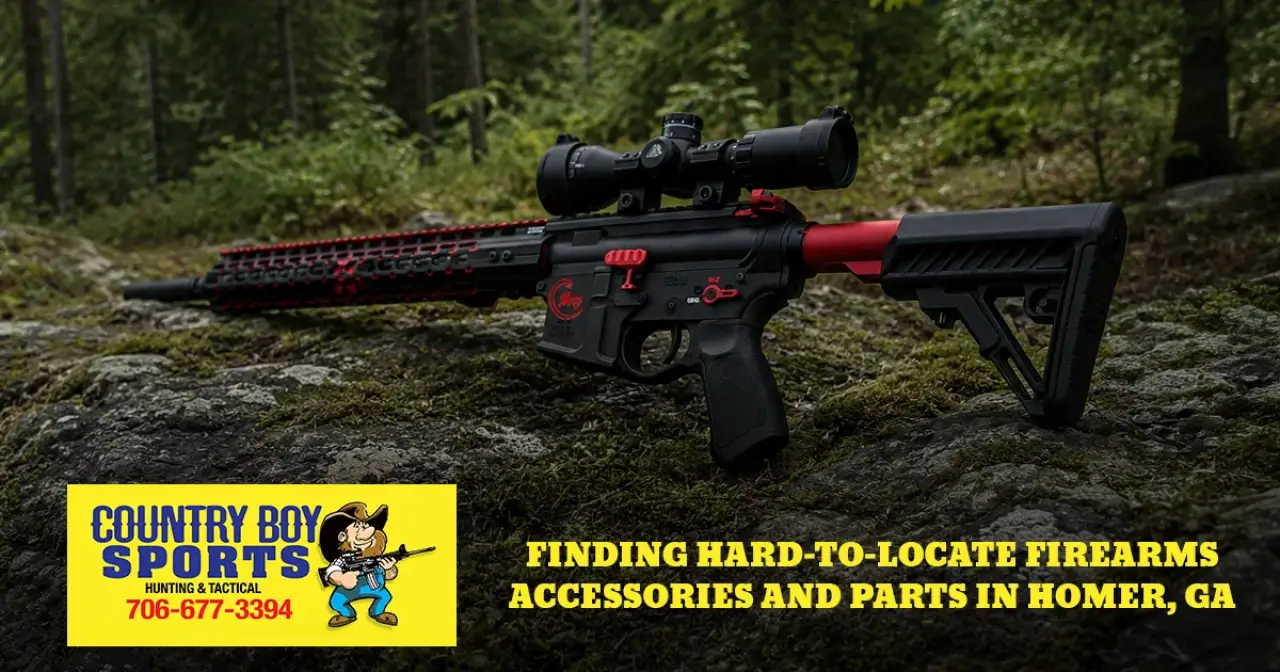 Finding Hard-to-Locate Firearms Accessories and Parts in Homer, GA