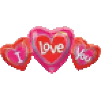 SS I Love You Shape