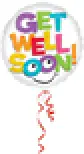 Get Well Colorful Letters