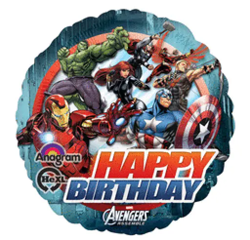 Avengers Animated Bday HX