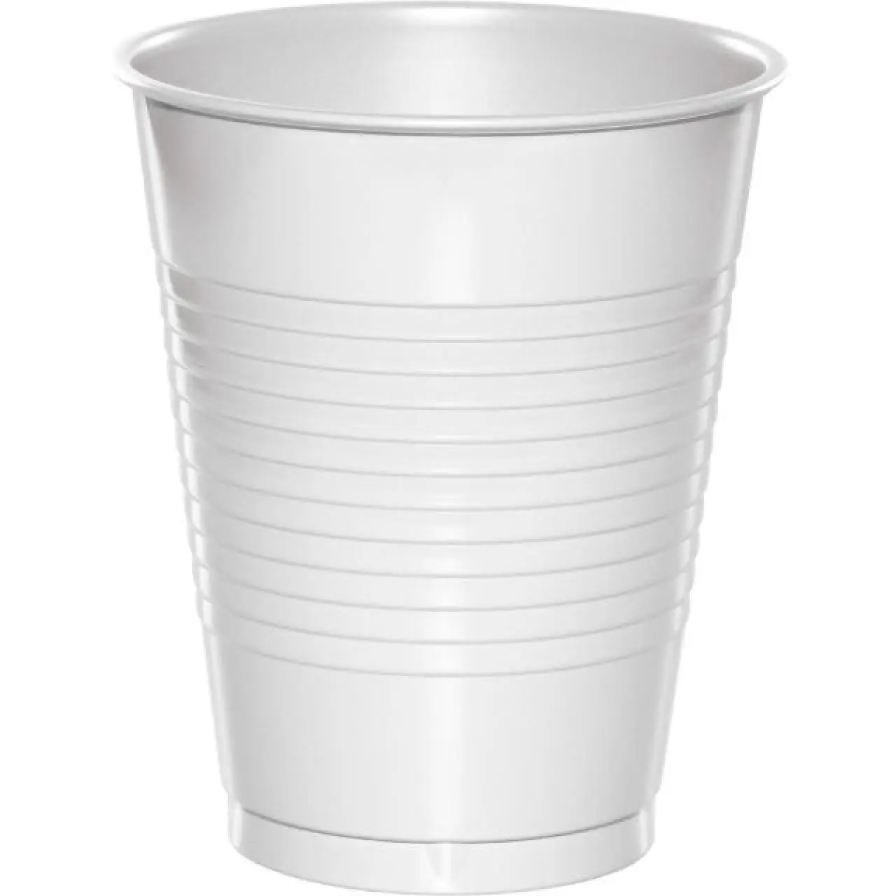 White 16oz Plstc Cup