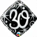 Elegant Swirl 30th Bday
