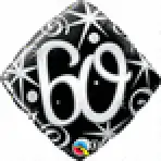 Elegant Swirl 60th Bday