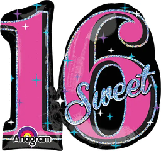 SS Sweet 16 Sparkle Holo