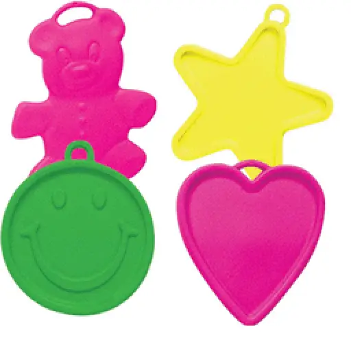 8G Plastic Weights Neon
