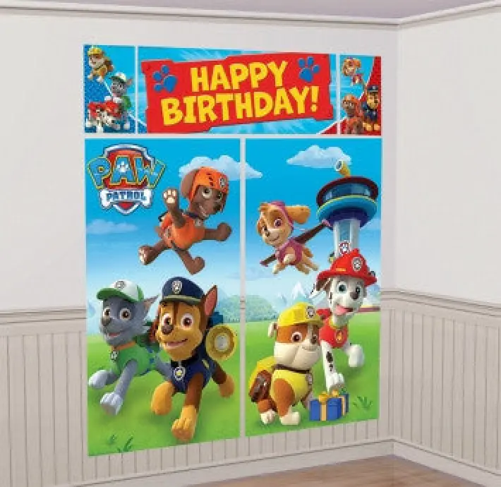Paw Patrol Scene Setter