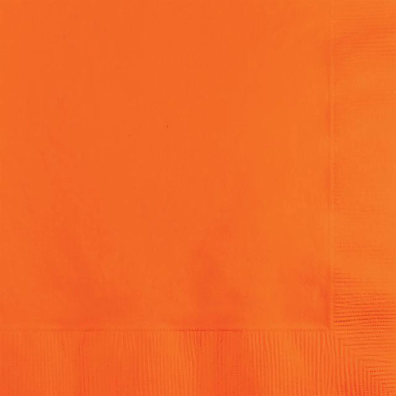 Sun Orange 3ply Bev Nap