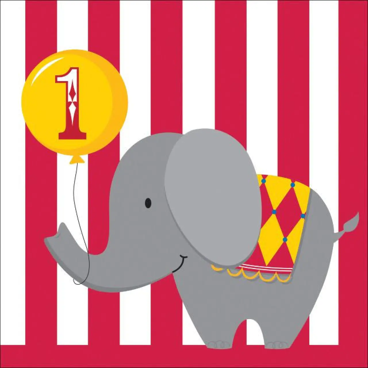 Circus Time 1st Bday Lun Nap