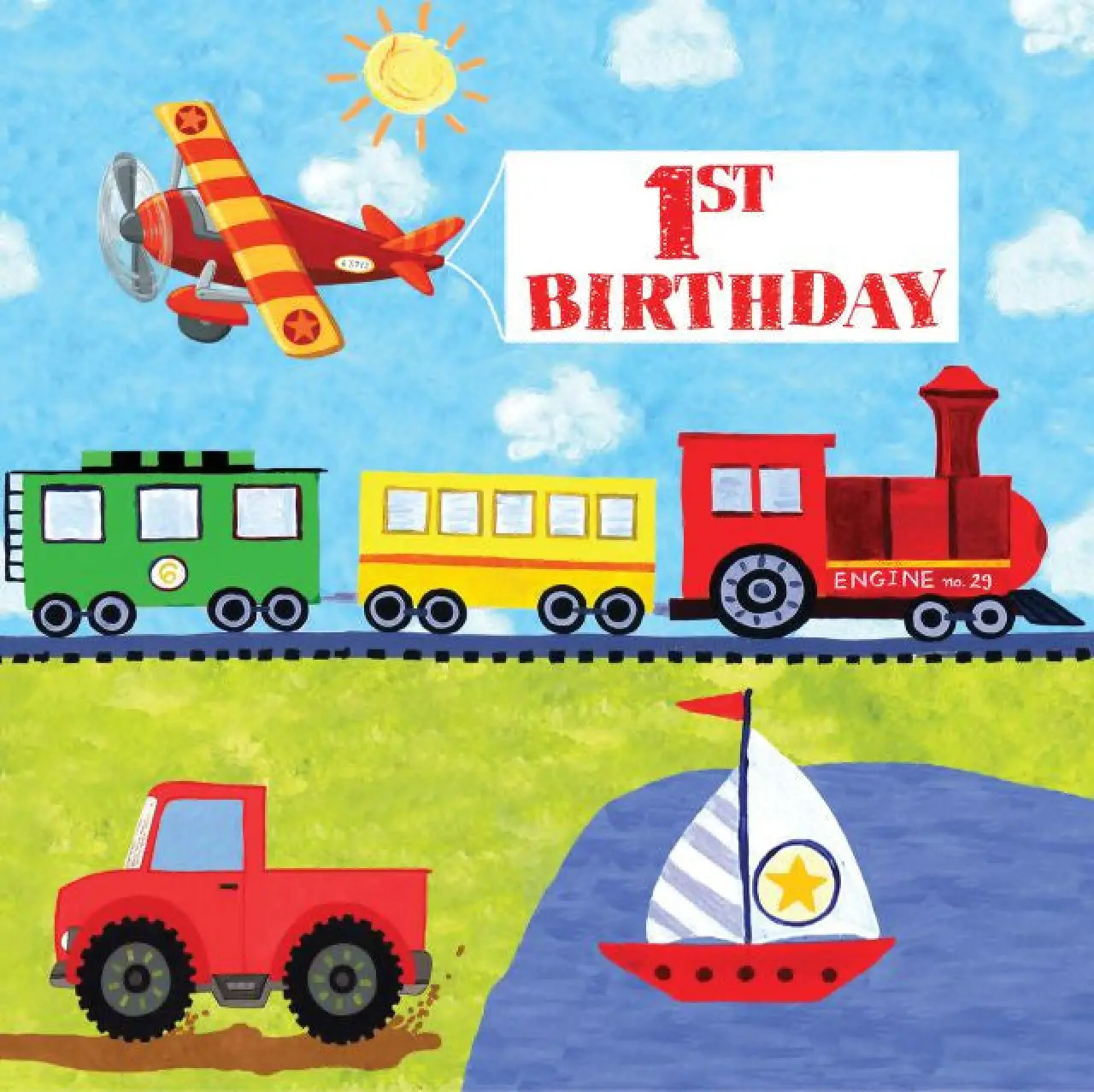 On The Go 1st Bday Lun Nap