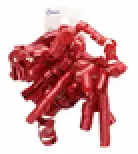 Curly Bow Red