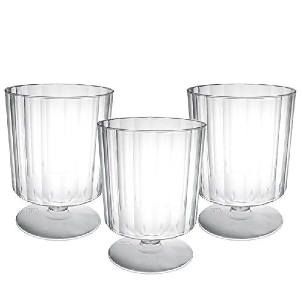 CLR Wine w/Stem 8oz Glass 10ct