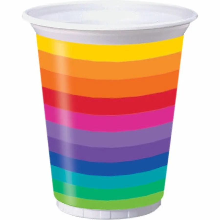Rainbow 16oz Cup