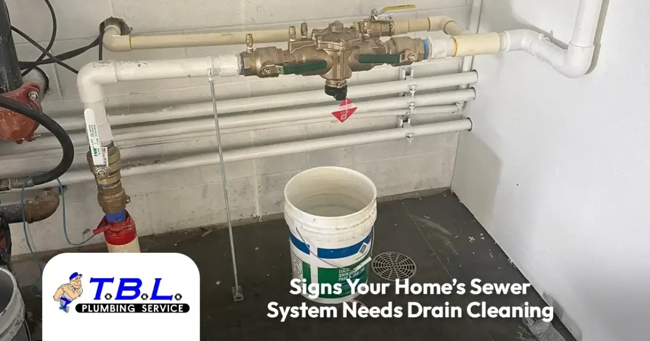 Signs Your Home’s Sewer System Needs Drain Cleaning