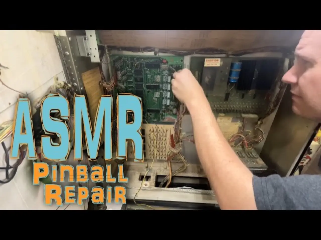 ASMR Repair Of A 1977 Bally Evel Knievel Pinball Machine video thumbnail