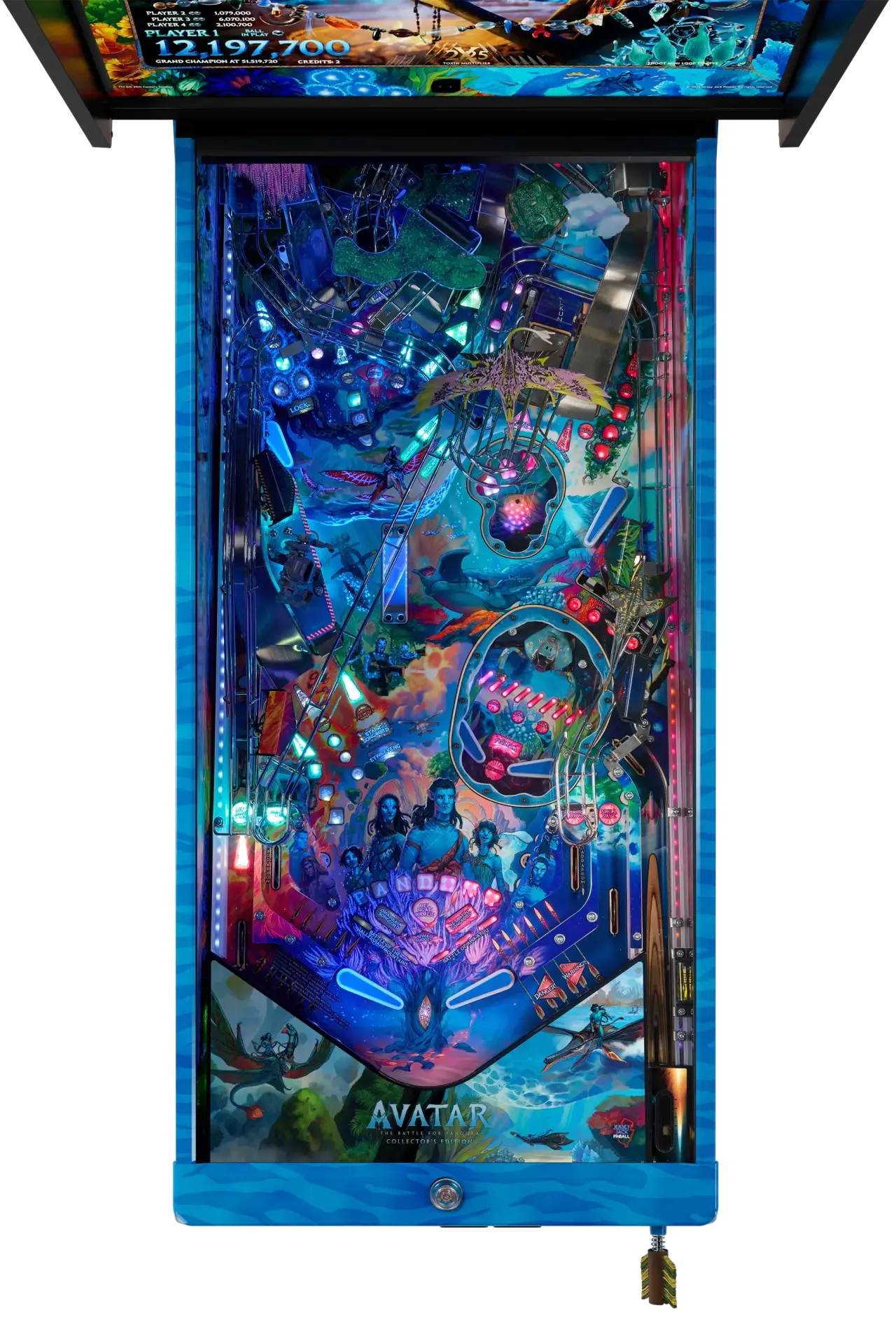 Avatar The Battle for Pandora official machine and playfield detail 2