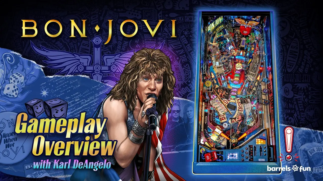Bon Jovi Pinball Gameplay Reveal | Build Your Setlist video thumbnail