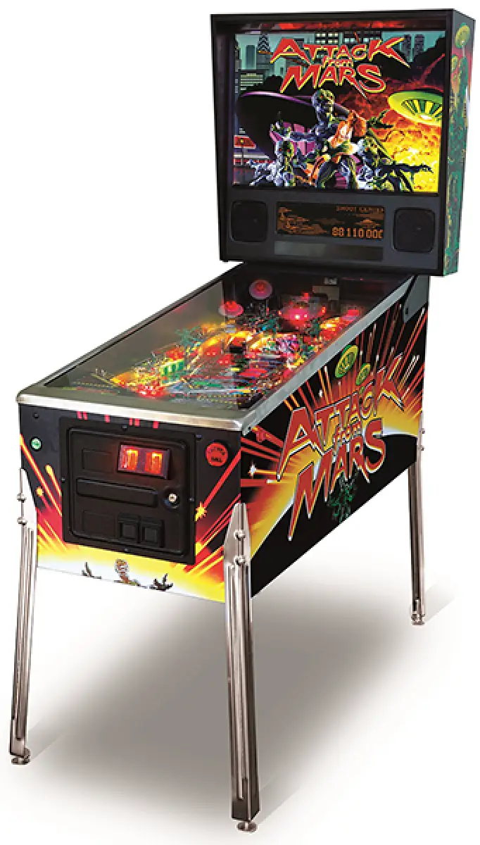 Attack from Mars Remake official cabinet or playfield detail 1
