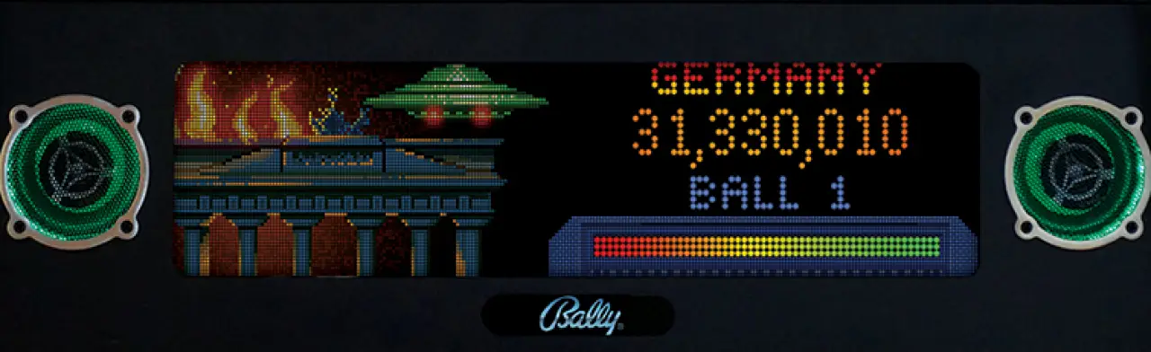 Attack from Mars Remake official cabinet or playfield detail 7