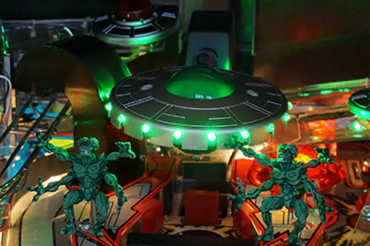 Attack from Mars Remake official cabinet or playfield detail 5