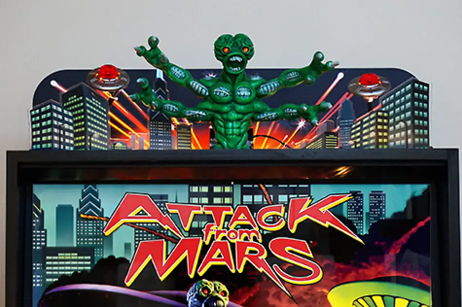 Attack from Mars Remake official cabinet or playfield detail 4