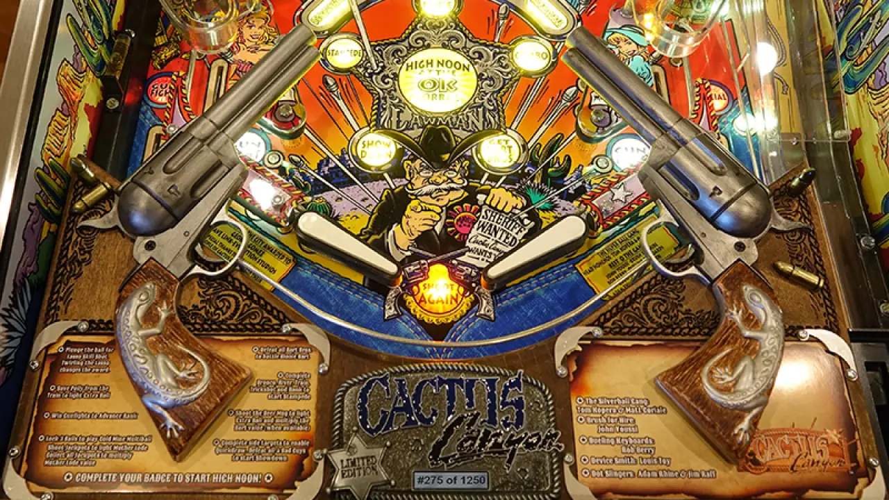 Cactus Canyon Remake official cabinet or playfield detail 7