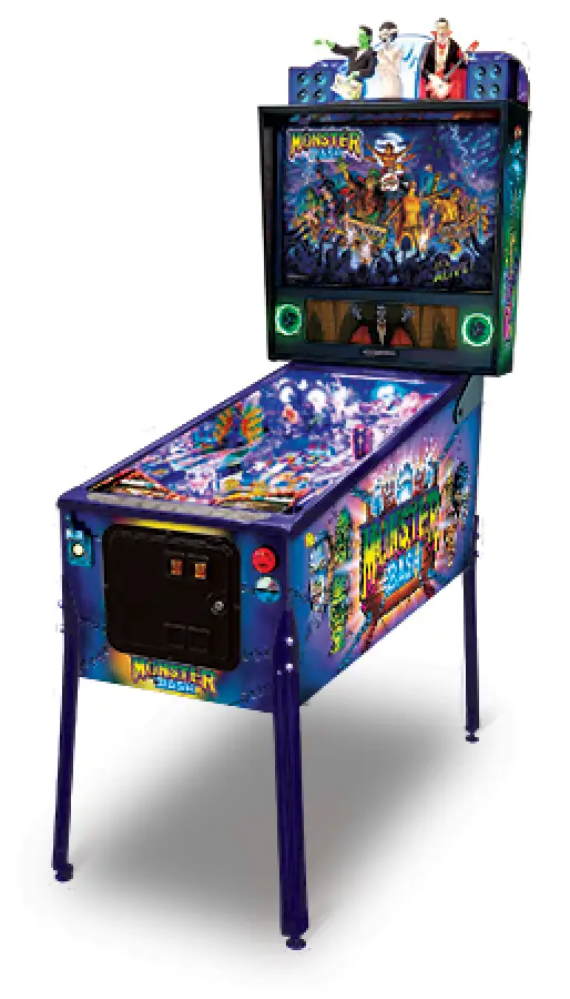 Monster Bash Remake official cabinet or playfield detail 2