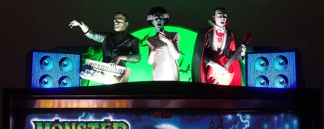 Monster Bash Remake official cabinet or playfield detail 3
