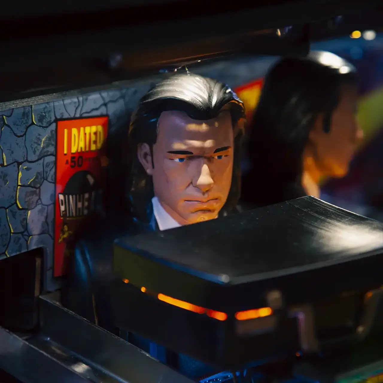Pulp Fiction Pinball official cabinet or playfield detail 4