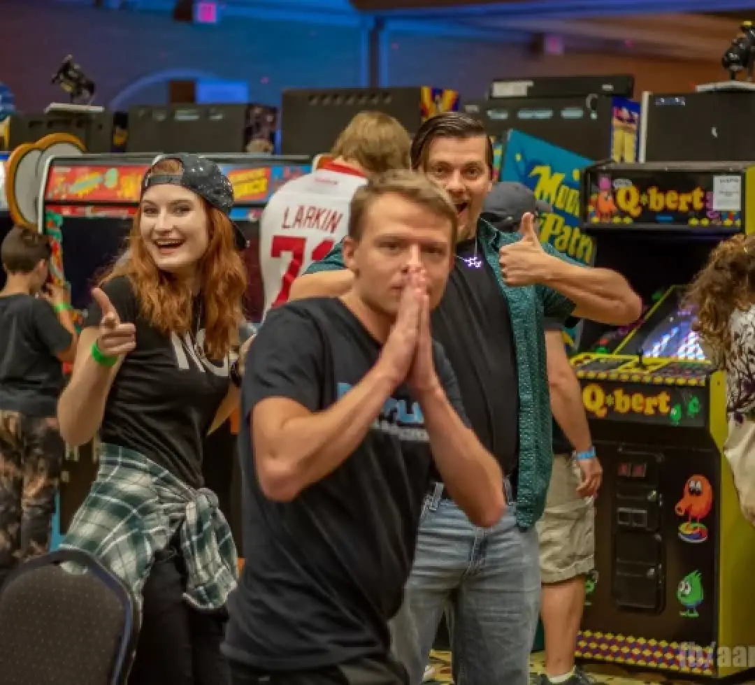 Cleveland Pinball and Arcade Show attendees