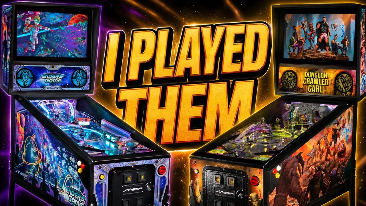 Dungeon Crawler Carl and Ender's Game Pinball: Which Multimorphic Machine Wins? video thumbnail