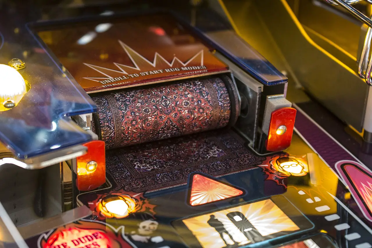 The Big Lebowski official cabinet or playfield detail 5