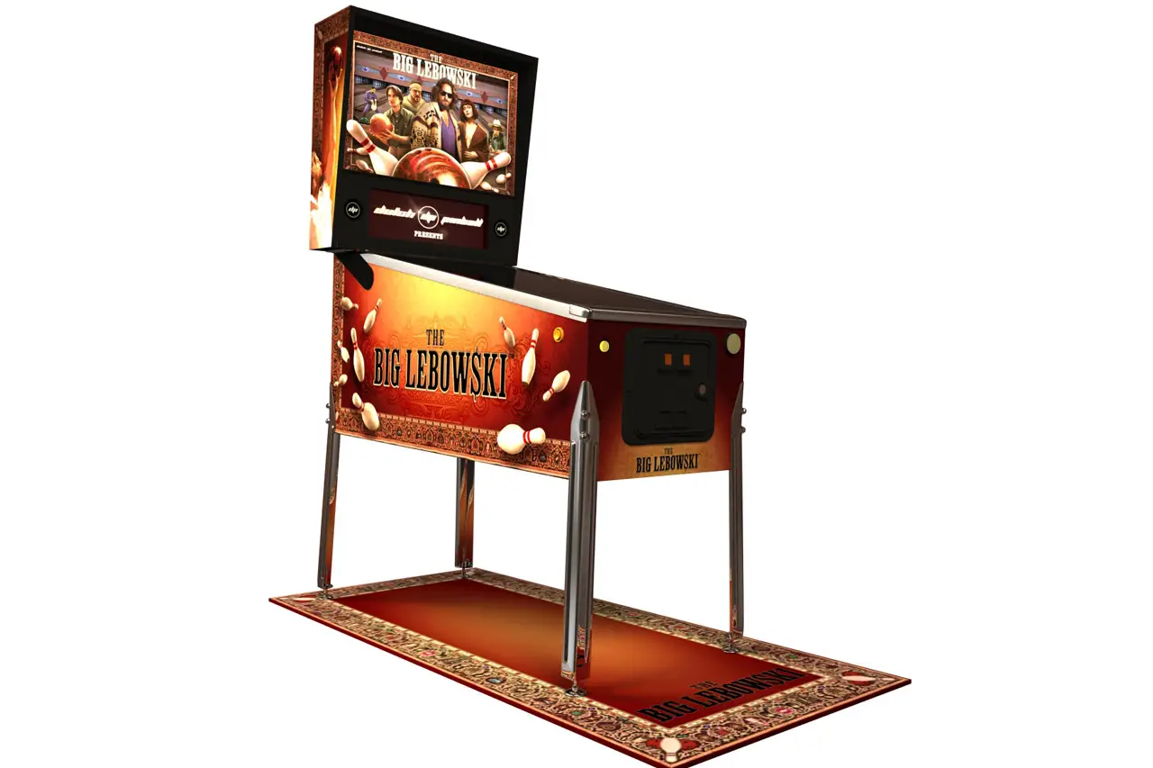 The Big Lebowski official cabinet or playfield detail 1