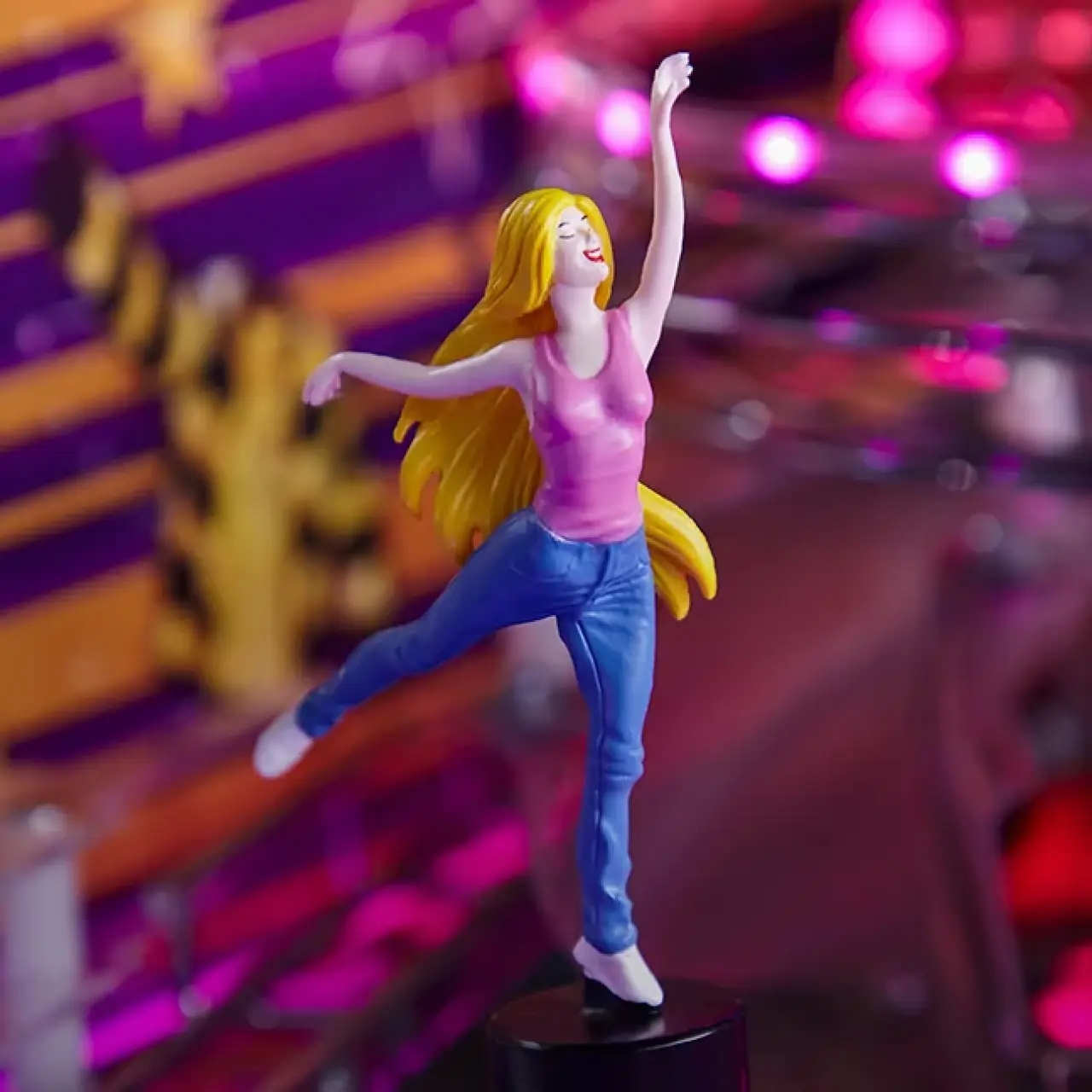 Elton John pinball machine official detail 5