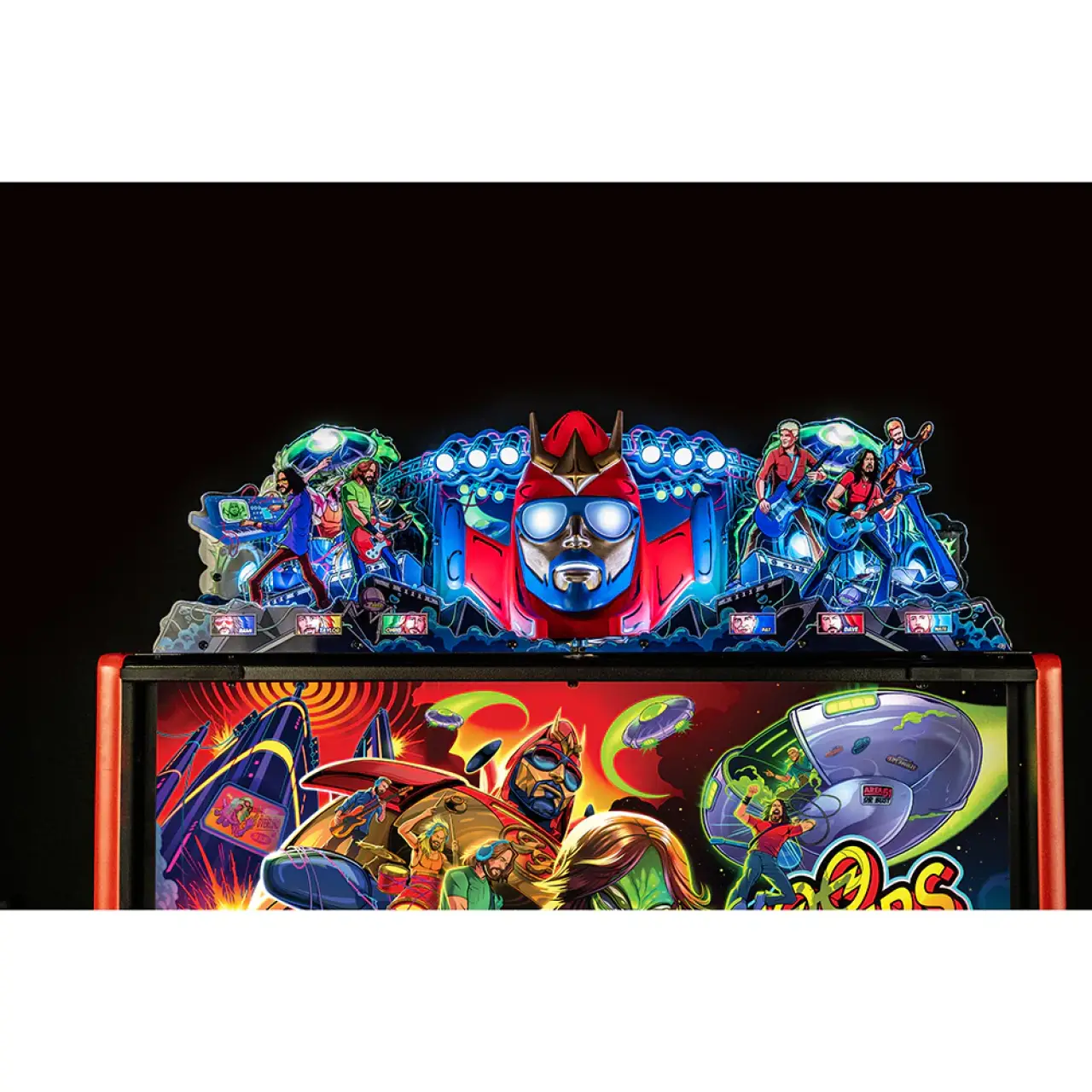 Foo Fighters FooBot Pinball Topper